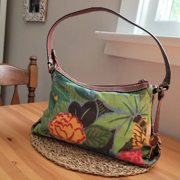 Fossil tapestry bag cheap